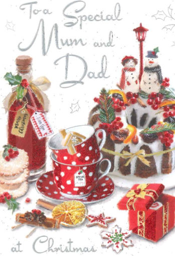 Picture of SPECIAL MUM & DAD CHRISTMAS CARD